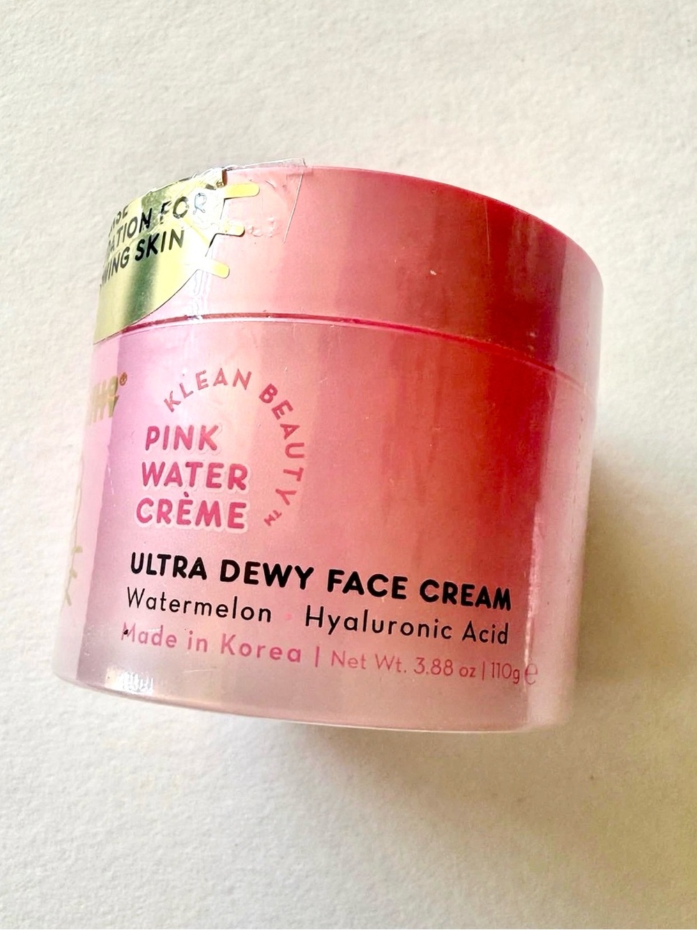 The Creme Shop x Hello Kitty Pink Water Creme Face Cream NIB